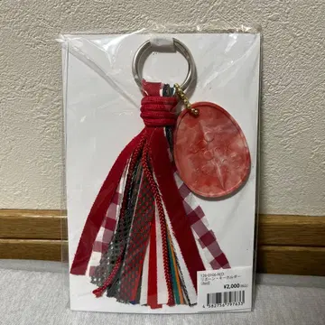 apbankfes2025 리본 키링 빨간색