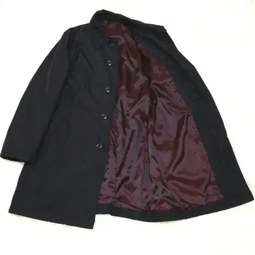 TAKEO KIKUCHI 다케오 키쿠치 본딩 가공 나일론 큐프라 코트