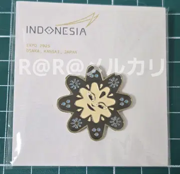 박람회 인도네시아관 핀 배지 다크 인도네시아 파빌리온