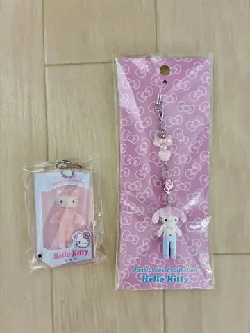 헬로키티 옷장 컬렉션 스트랩 아크릴 참