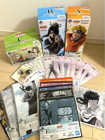 NARUTO 나루토 제일복권 파도 나라 편 A상 B상 C상 묶음 판매