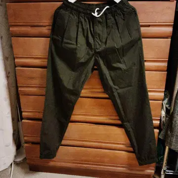 CHUMS 블랙 캐주얼 팬츠