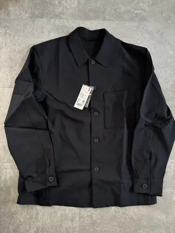 새상품 유니클로 칸도 셔츠 자켓/울 라이크 M 사이즈 네이비