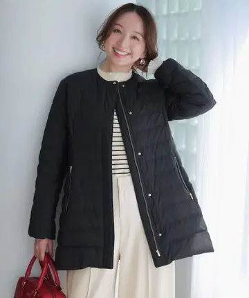 Any sis [발수 워셔블] 2WAY 노카라 미들 다운