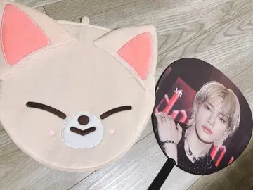 straykids 아이엔 폭시니 부채 커버