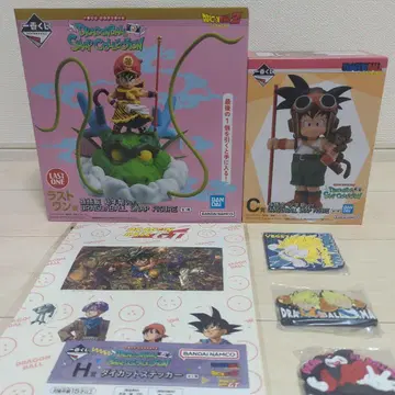 미개봉 드래곤볼 제일복권 스냅 컬렉션 손오공, 손오반 묶음 판매