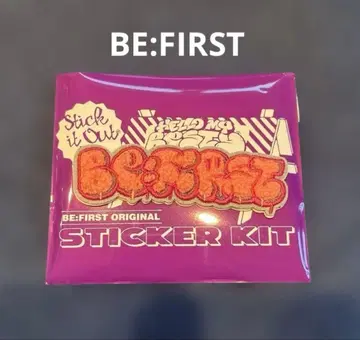 BE:FIRST 시크릿 모코모코 자수 스티커 BE:FIRST
