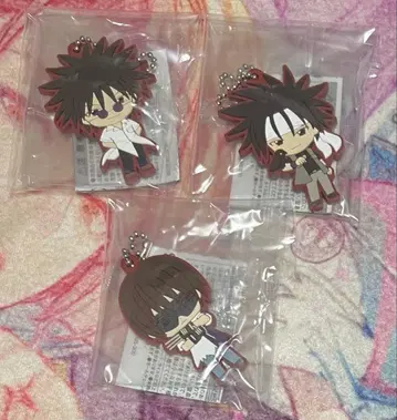 GetBackers-탈환업자- 캡슐 러버 마스코트 반 시도 쥬베에 세트