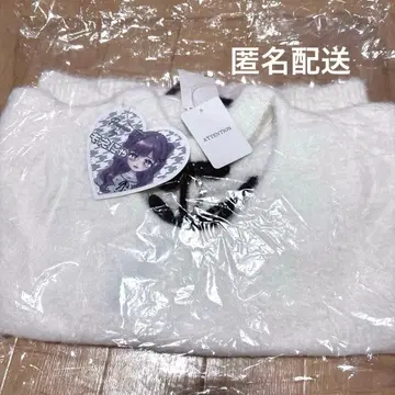 모에냐 시마무라 암커버 포함 니트 풀오버 화이트 M 양산형 지뢰