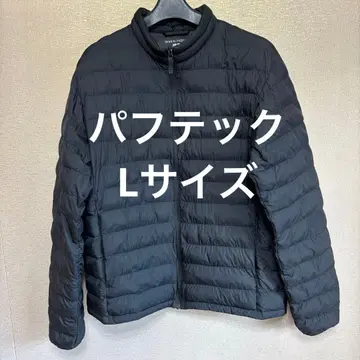 유니클로 퍼프 테크 자켓 L 사이즈 블랙