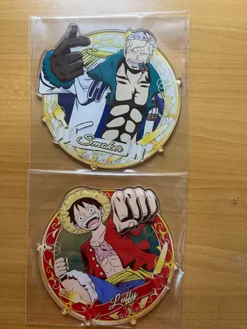 미사용 새상품 원피스 상디의 해적 레스토랑 루피 유니버셜 한정판 코스터