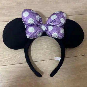 디즈니 미니 스팽글 머리띠