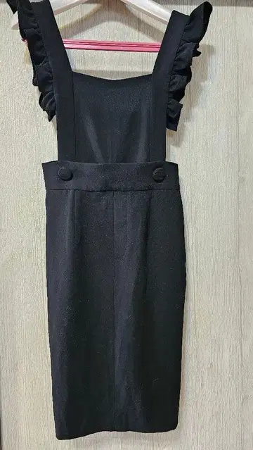 snidel 프릴 타이틀 스커트 살로펫 사이즈 1 블랙