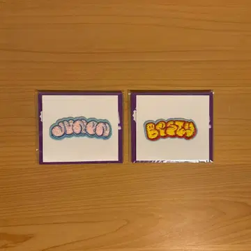 시크릿 모코모코 자수 스티커 JUNON BESTY 팬미