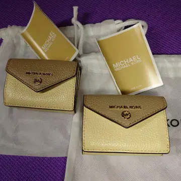 MICHAEL KORS 2점 세트 3단 폴더형 지갑