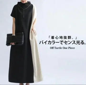 antiqua 바이컬러 원피스