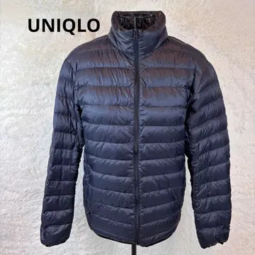 UNIQLO 남성용 S 여성용 M 블랙 퀼팅 다운 자켓