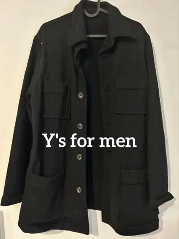 Y's for men 블랙 자켓