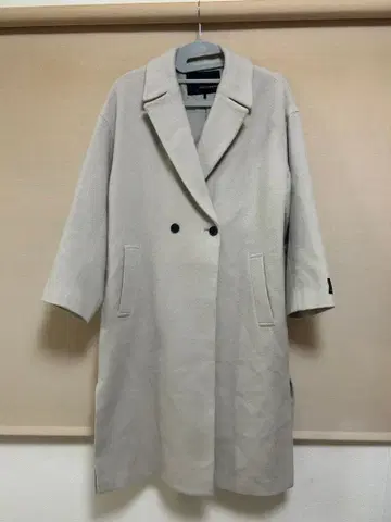 예카베카 체스터 코트 사이즈 F 라이트 베이지