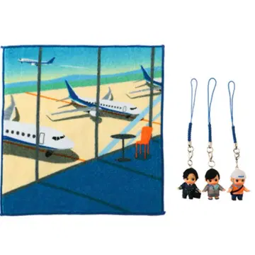 [ 새상품 ] ANA 코스튬 큐피 & 핸드 타월 세트