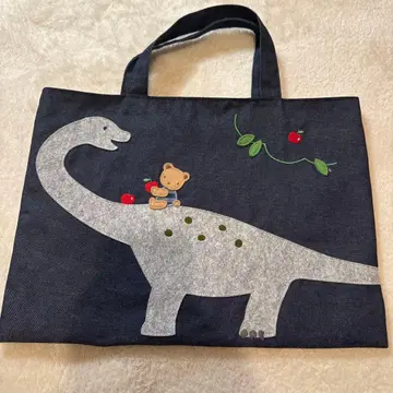 패밀리아 공룡 토트백