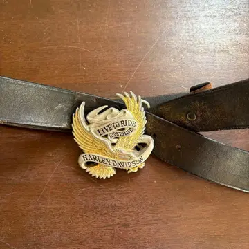 할리데이비슨 벨트 1991년산 빈티지 희소품