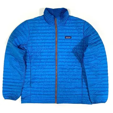 파타고니아 다운 스웨터 다운 자켓 스탠드 카라 블루 L
