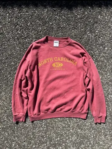 90s TULTEX 맨투맨 3단 프린트 분위기 발군 미국제 USA