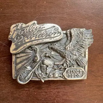 Harley Davidson 버클 빈티지 희소품