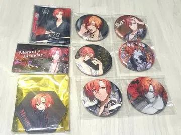 브라스 타 [마노] 캔뱃지 사인 포함 9개 세트