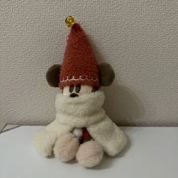 릴린린 인형 배지 빨간색