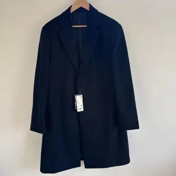 미사용품 유니클로 울 캐시미어 체스터 코트