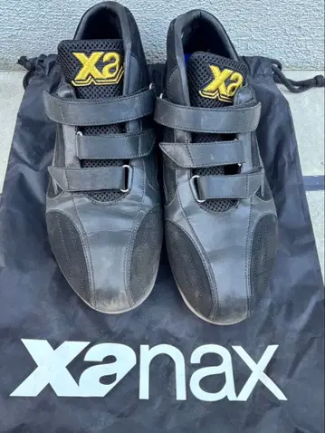 xanax 야구 스파이크 28.5 블랙 수납 봉투 포함