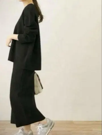 상의 x 스커트 니트 셋업