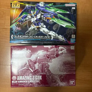 건담 프라모델 HG 빌드계 2점 세트