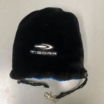 [ 미사용 새상품 ] TIGORA 플리스 골프헤드커버 블랙/파랑