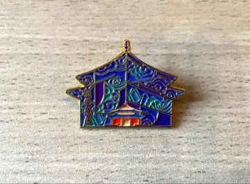 오사카 만박 핀 배지 중국