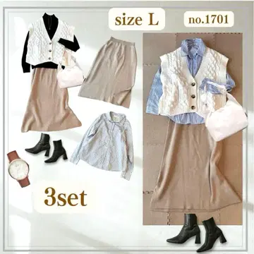 여성용 코디 묶음 판매 3세트 가을 겨울 코디
