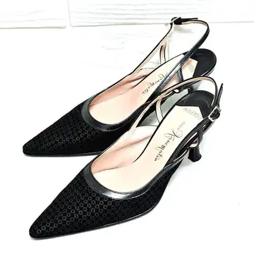 새상품급 긴자 카네마츠 [22.0] 스틸레토 하이힐