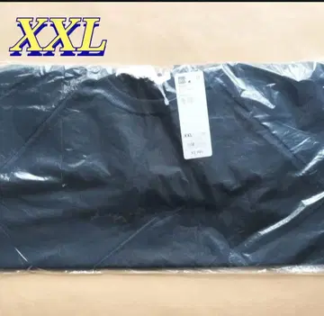 XXL 사이즈 페플럼 니트 풀오버 rokh 네이비 GU 로크