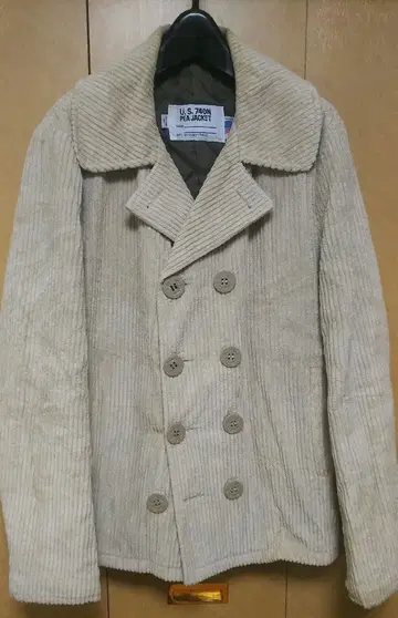 미국제 샷 코듀로이 피자켓 베이지 계열