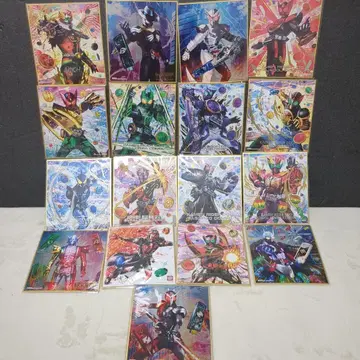 가면라이더 색지 ART 묶음 판매 17장