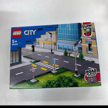 레고 시티 60304 연결되는! 로드 플레이트 교차로 레고 블록 레고