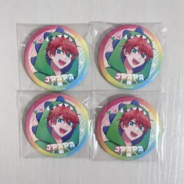 컬러풀 피치 쟈파파 푸피파 공유 하우스 캔뱃지