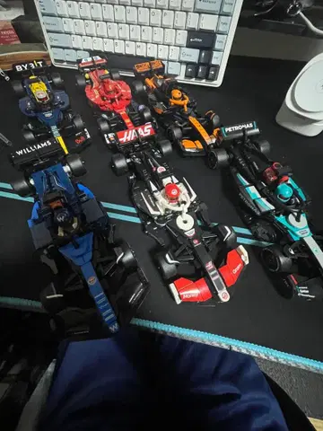 레고 f1 모델 6개