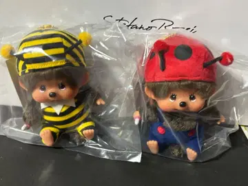 미사용 새상품 무당벌레 꿀벌 봉제 인형 몽치치 세키구치