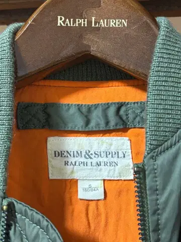 데님 앤 서플라이 랄프 로렌 MA1 탈론 지퍼