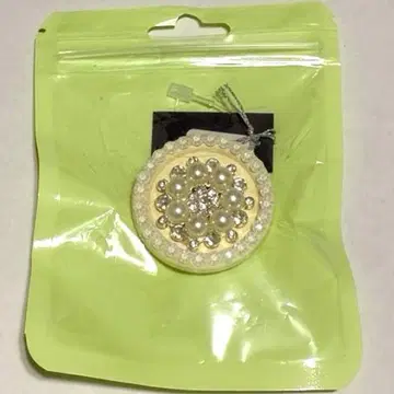 ichibi 크림색 펄 오비 고정 띠 성인식 기모노 삼분 끈