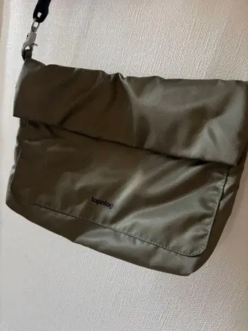 topologie 롤탑 숄더백 그레이