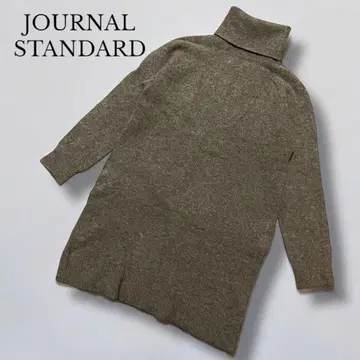 [ JOURNAL STANDARD ] 울 터틀넥 스웨터 브라운